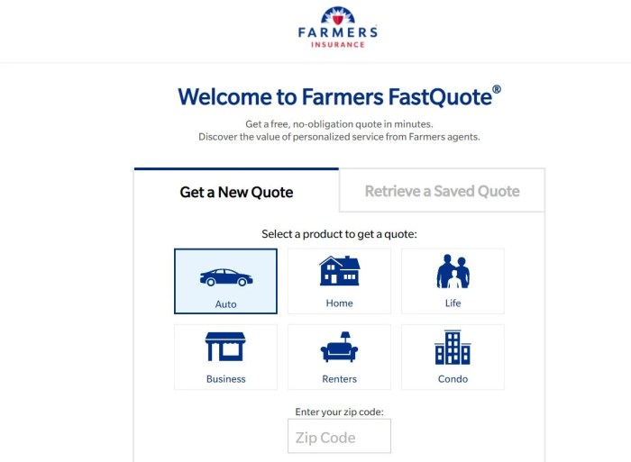 Quick Farmers Auto Insurance Quotes Online