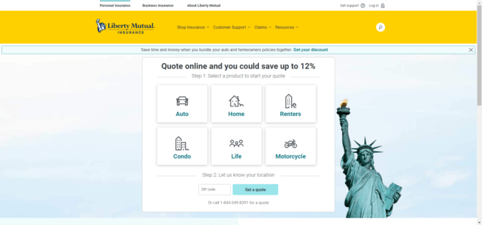 Liberty mutual insurance review discount quote auto fairly ran offered order own me here coverage everyone quality